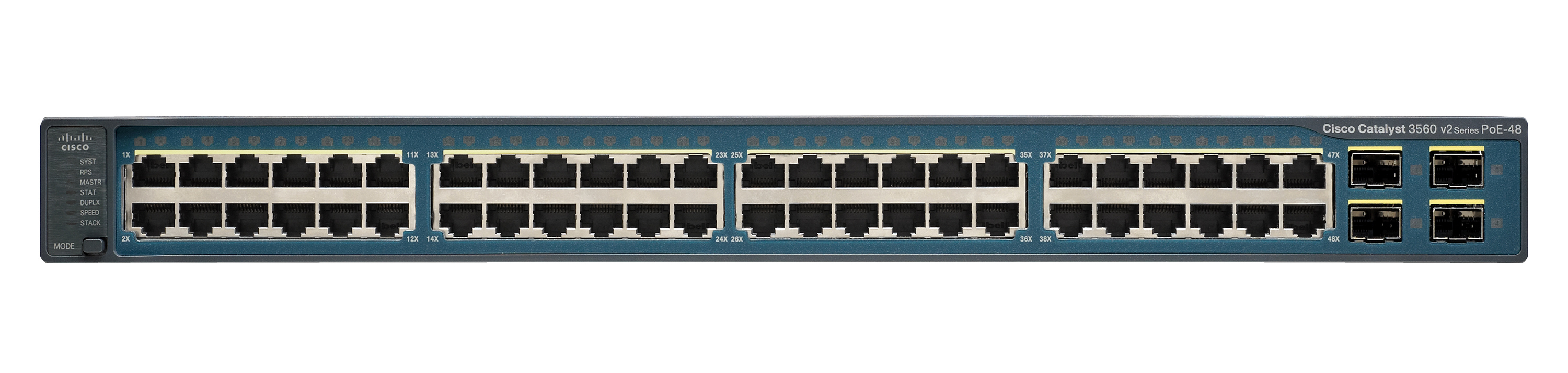 Коммутатор 4 sfp. Коммутатор Cisco WS-c3560v2-48ts-e. Оптический коммутатор 48 портов SFP. Коммутатор управляемый l2/l3, 48 портов. Cisco 3560v2-48ts.